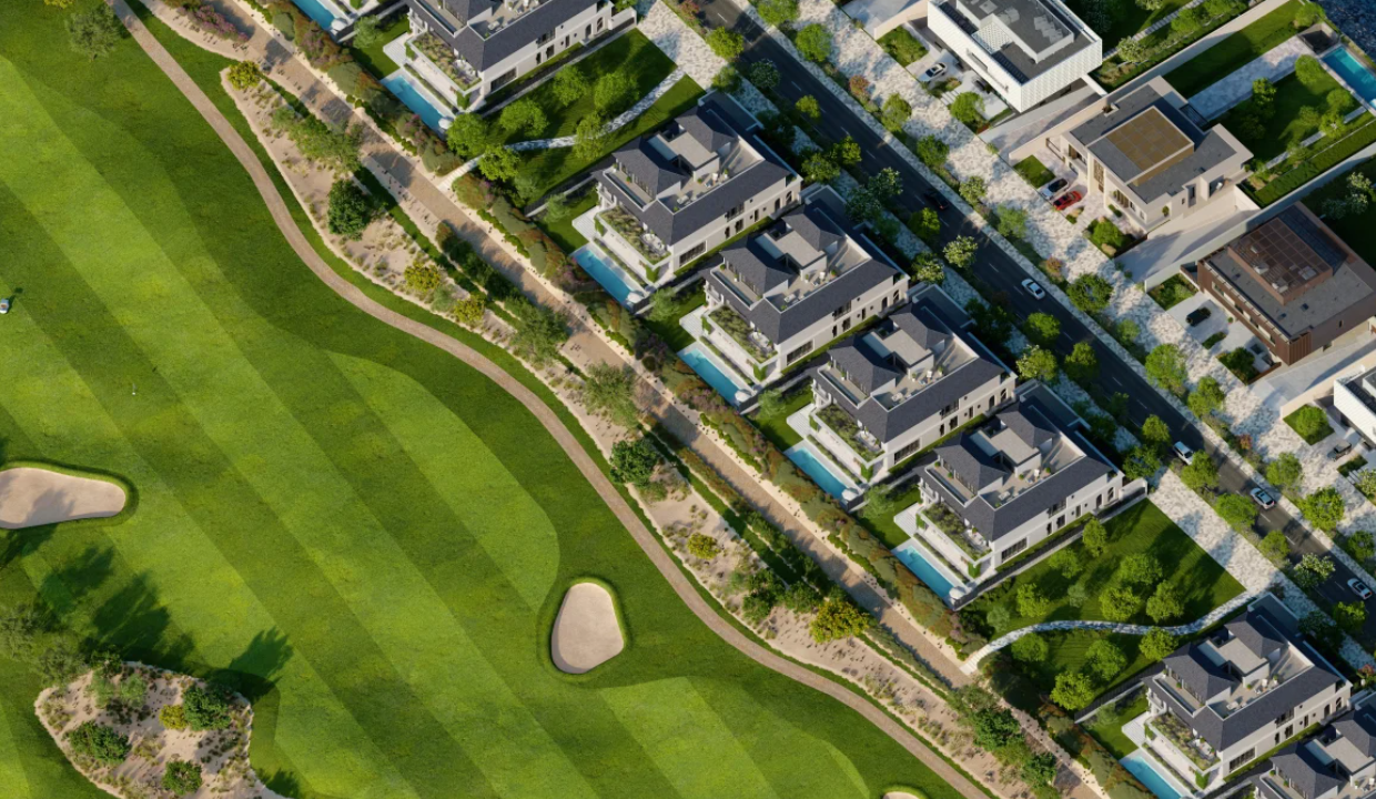 Hudayriyat Golf Estates Abu Dhabi 6 bedroom premium golf mansion ultra luxury residence championship golf course frontage exclusive lifestyle